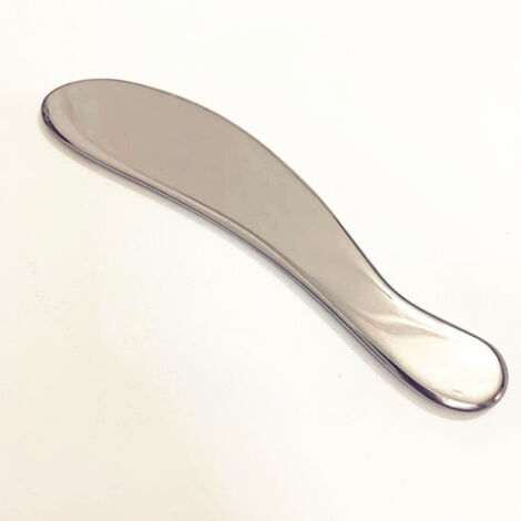 Planche de massage Gua Sha en acier inoxydable 304 transfrontalière, couteau à fascia IASTM pour la relaxation musculaire, le fitness et la santé (1/5)
