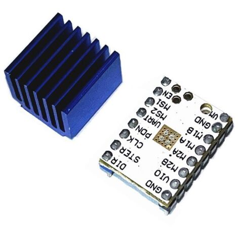 Accessoire pour imprimante 3D : pilote de moteur pas à pas TMC2208 V2.0, fonctionnement silencieux, 256 micropas, courant de crête 2 A (1/3)