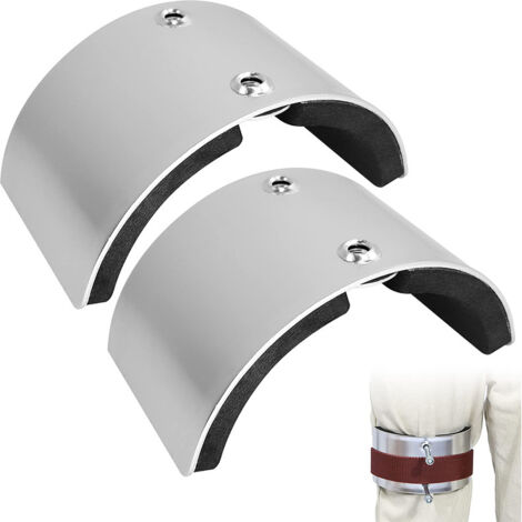 Kit de remplacement pour échasses en alliage d'aluminium, planche métallique incurvée pour échasses, kit d'accessoires pour échasses adapté à différents types d'échasses. (1/5)