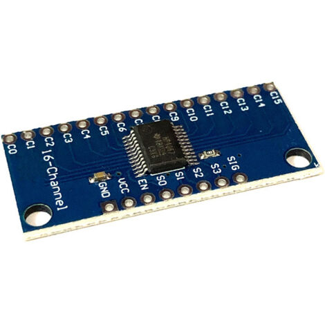 Multiplexeur analogique/numérique CMOS haute vitesse 16 canaux CD74HC4067 (1/3)