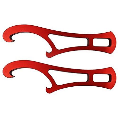 Motis - Mini clé à molette pour pompiers, kit de deux pièces léger et portable (1/5)