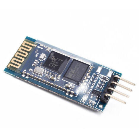 Module de transmission de port série Bluetooth sans fil, module esclave Bluetooth HC-06 pour communication série sans fil (carte physique verte). (1/2)