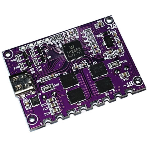 Kit de carte de circuit imprimé pour batterie externe, module de charge rapide bidirectionnel haute puissance IP2368 PD100W, convertisseur buck-boost (1/3)