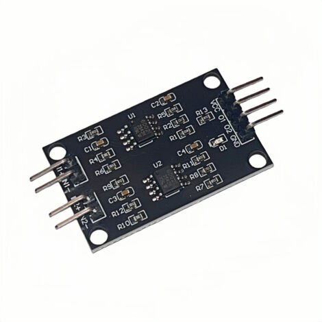 Module compatible de conversion AD en tension, convertisseur analogique-numérique 51/STM32 à double canal linéaire 0 à 5 V vers 0 à 3,3 V. (1/2)