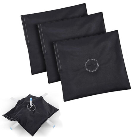 Système de fixation en croix pour base de mât Swooper, remplissable avec un sac de sable pour drapeau plume. (1/5)