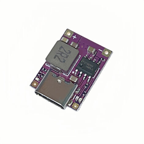 Mini module de charge de batterie au lithium 18650, module intégré de charge/décharge 5V/2,4A, 3,7V/4,2V Type-C. (1/2)