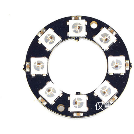 Carte de développement pour anneau lumineux RGB intelligent WS2812 5050 RGB 8 bits (1/2)