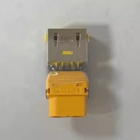 Adaptateur de prise carrée vers XT60 pour alimentation d'ordinateur portable et chargeur d'avion miniature (1/2)