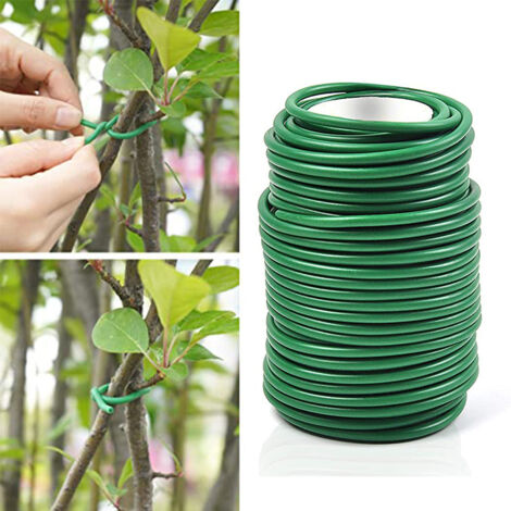 Les attaches pour plantes servent à fixer les plantes de jardin, les arbres, les câbles, les vignes et les liens souples et torsadés. (1/5)
