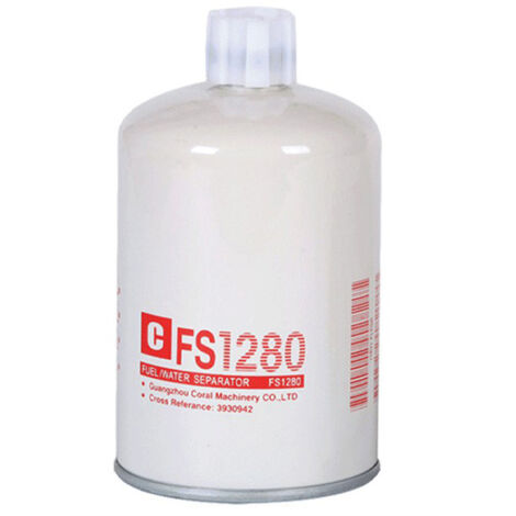 Les kits de filtres à huile de la série Fleetguard, y compris le filtre à huile FS1280 pour moteurs Cummins, sont disponibles en stock. (1/5)