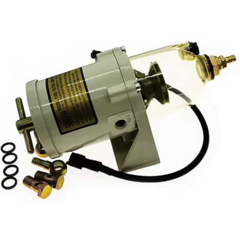 Les ensembles séparateurs eau-carburant diesel 500FG et 500FH avec fils chauffants sont disponibles en stock résistants aux chocs et durables. (1/5)