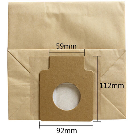 Accessoires pour aspirateur (MC-2700/MC-2760/MC-4760/MC-80) : sacs à poussière, sacs poubelle, sacs en papier (C-11) (1/5)