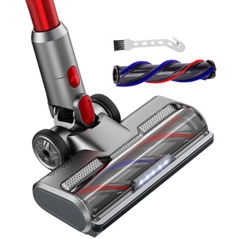 Compatible avec les têtes de brosse pour sols des aspirateurs Dyson V7, V8, V10, V11 et V15 têtes de brosse motorisées pour sols et tapis. (1/5)