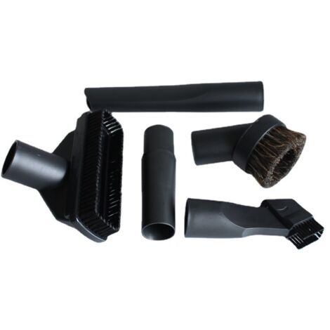 Ensemble d'accessoires pour aspirateur version japonaise (ensemble de cinq pièces) : embout, brosse plate, brosse ronde, aspirateur pour canapé, brosse combinée, petits accessoires. (1/5)