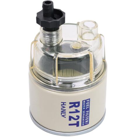 L'élément filtrant séparateur huile-eau R12T avec coupelle convient aux vedettes rapides, aux pétroliers et aux petits moteurs diesel. Disponible dès maintenant. (1/5)