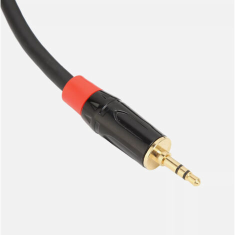 Câble adaptateur 3,5 mm vers XLR avec mini-jack auxiliaire vers prise casque XLR mâle pour Cell ACI (1/5)