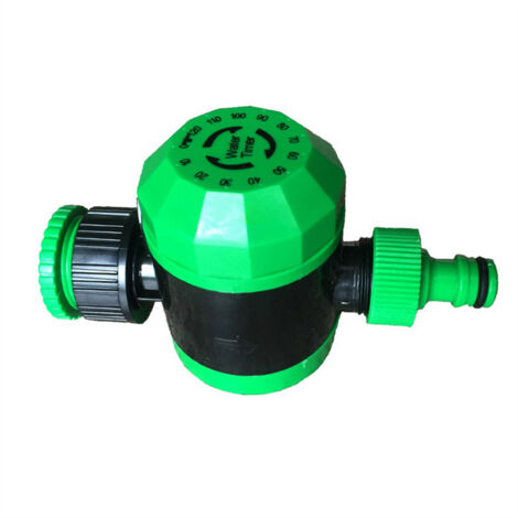 Programmateur d'arrosage mécanique 2 heures pour système d'irrigation automatique de jardin, tuyau d'irrigation goutte à goutte, ruban d'irrigation goutte à goutte pour verger (1/5)