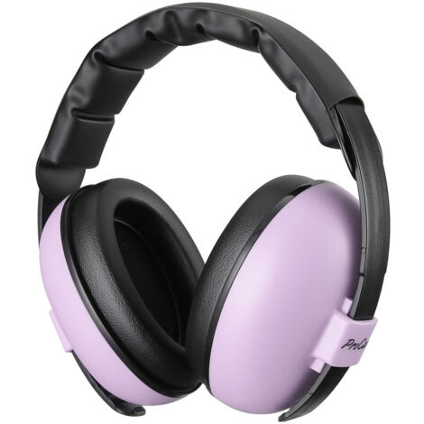 Casque antibruit pour bébé, protection auditive douce adaptée au sommeil et aux voyages. (1/5)