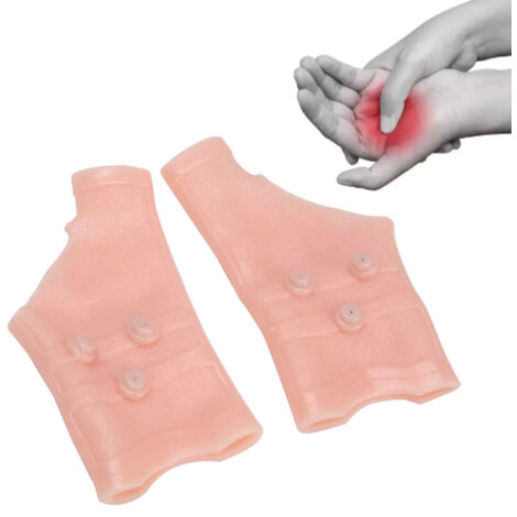 Attelle de poignet magnétique SEBS, support de poignet à haute élasticité pour les entorses du poignet, support de cheville réutilisable. (1/5)
