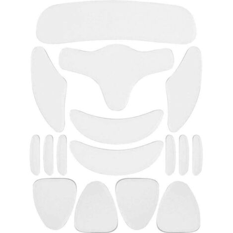 Ensemble de 16 patchs faciaux en silicone réutilisables, raffermissants et anti-rides, adaptés au cou, aux yeux et à la poitrine. (1/5)
