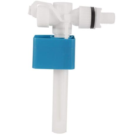 Robinet d'arrivée d'eau latéral (tuyau en plastique), accessoires pour réservoir de toilettes, abattant de toilettes, robinet d'arrivée d'eau horizontal, piscine (1/5)