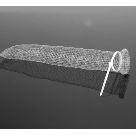 Filtre standard pour machine à laver en acier inoxydable 304 (12 pièces) avec 12 attaches de câble et une grille de sortie de drainage (1/5)