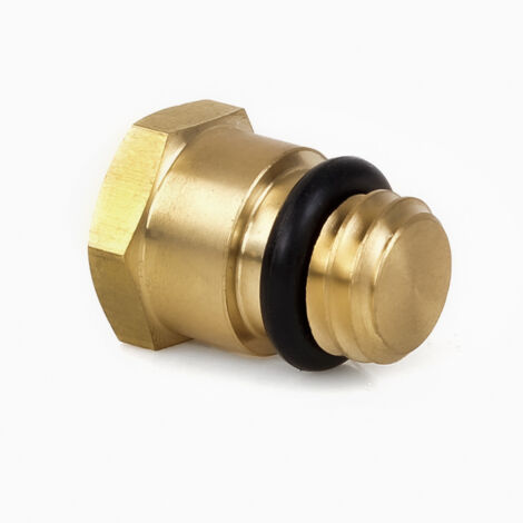 Connecteur de bouchon de vidange du séparateur huile-eau compatible avec Ford 6.0L 03-07 EM1031 (1/5)