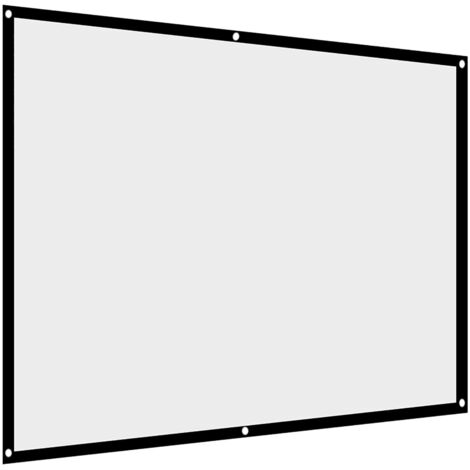 Écran de projection pliable 4:3 (6 trous standard) avec de légers plis (diagonale de 72 pouces) (1/5)