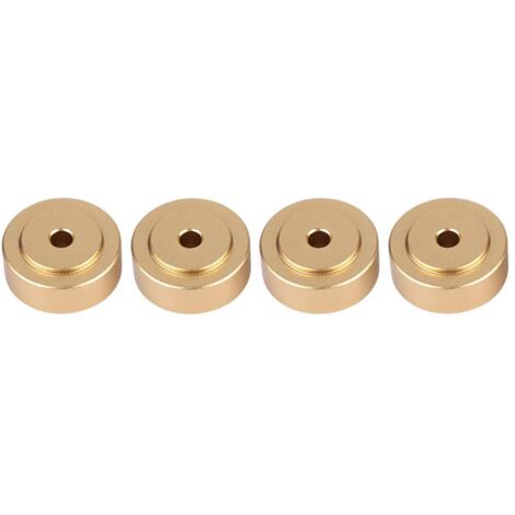 Pieds anti-vibrations en alliage d'aluminium pour haut-parleurs, décodeur d'amplificateur à tubes pour lecteur CD, rehausseurs et patins anti-vibrations pour instruments de musique et équipements audi (1/5)