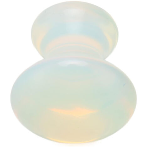 Planche de gua sha en opale naturelle pour le soin des yeux, gua sha en jade, équipement de beauté pour les méridiens des champignons (1/5)