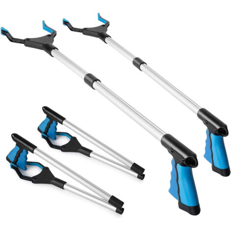 Pince à déchets de 32 pouces de Wish, un produit phare, un clip de récupération d'objets portable, un dispositif de récupération d'objets pour la maison. (1/5)