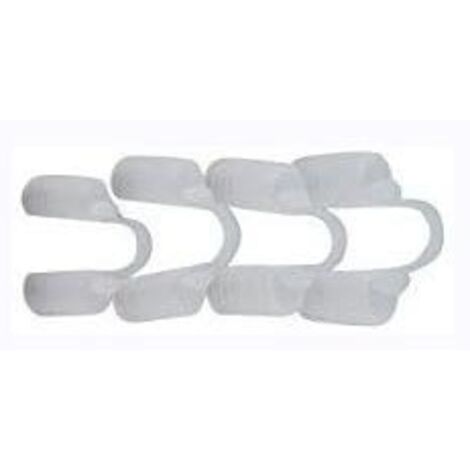 Une boîte de 4 dispositifs anti-ronflement en silicone pour améliorer le sommeil et traiter le ronflement. (1/5)