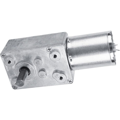Moteur à courant continu à engrenages autobloquants réversibles, à couple élevé et à engrenages entièrement métalliques de 370 µm (1/5)