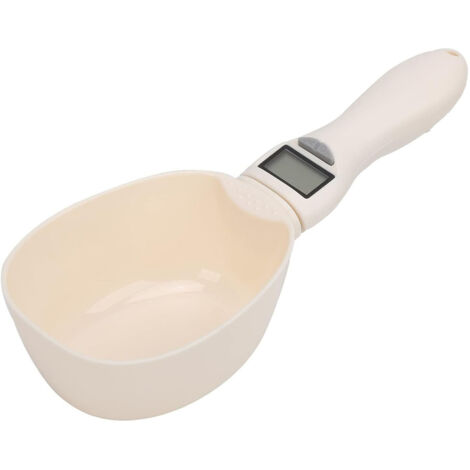 Cuillère doseuse électronique pour aliments pour animaux avec écran LCD détachable, portable pour mesurer les aliments pour animaux. (1/5)