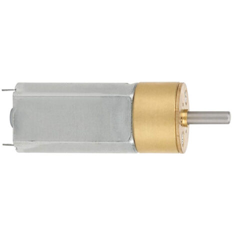 Moteur réducteur planétaire 12 V CC 16GA050, 400 tr/min, en laiton, couple élevé, faible niveau sonore. (1/5)