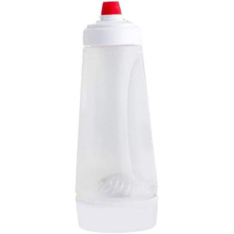 Bouteille à manivelle pour mélanger la pâte, distributeur de pâte, pichet à beurre, bouteille à muffins, mélangeur gradué (1/5)