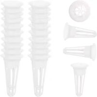 Chaque boîte contient 50 paniers de plantation, adaptés à l'hydroponie, des paniers de plantation ronds pour légumes hydroponiques, compatibles avec les machines de plantation AeroGarden.