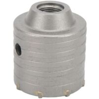 Sierra de corona para hormigón, accesorio de sierra de corona de carburo de 65 mm, taladro para pared, broca para pared, abridor de brocas, broca de corte de carburo para ladrillo, hormigón y piedra.