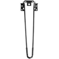 Juego de 4 patas de mesa plegables, patas de mesa metálicas, juego de muebles plegables, mesa de centro plegable, cama, muebles de repuesto (diámetro 42 cm, 7 mm)