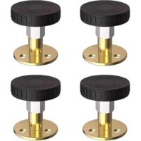 Ahlsen Estabilizador de cabecera de pieza, tapón antivibración para marco de cama, cabecera, mesitas de noche, sofás, tapón fijador de cabecera, marco de cama con rosca ajustable