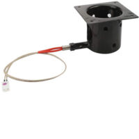 Kit de quemador para fogón, brasero esmaltado + varilla de encendido para parrillas Traeger, Pellet PRO/Z/Trail