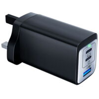 Cargador USB C 735 Nano II 65W 3 puertos PPS para MacBook Pro Air iPad Pro iPhone 16 16 Plus 16 Pro, etc.