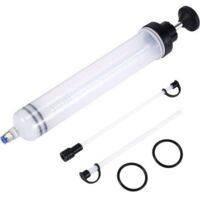 Jeringa de aceite de 500 cc, bomba de succión de aceite, extractor de aceite de engranajes, extractor de líquido de frenos y anticongelante - Herramienta de transferencia con bomba manual