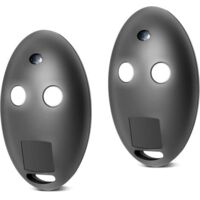 Control remoto para puerta de garaje, 2 unidades para BFT MITTO2- Mitto2 M, 2 canales, 433 MHz, código variable para puertas automáticas.