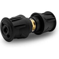 Conexión rápida de alta presión para pistola e hidrolavadora, adaptadores de manguera compatibles únicamente con manguera Kärcher, hembra M22 de 14 mm, paquete de 2
