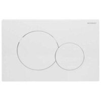 Placa de accionamiento GEBERIT Sigma01, blanco alpino, 115.770.11.5