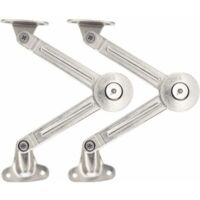 Juego de 2 soportes para amortiguadores de puertas de armarios de cocina