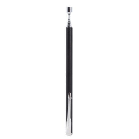 Tige Magnétique Télescopique Portable pour Ramassage Facile - Outil Maniable Argenté