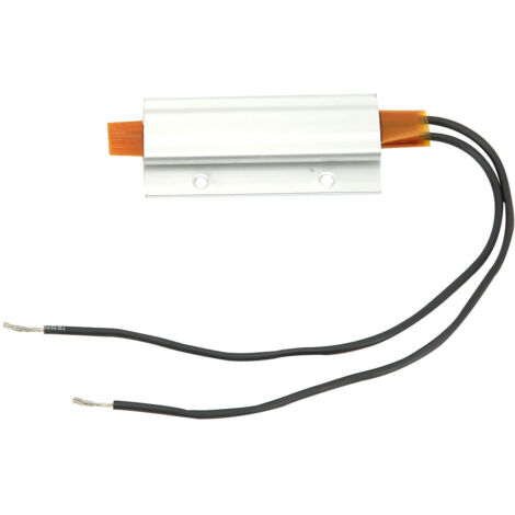 Plaque chauffante PTC en aluminium 60x28x7mm - Élément thermique thermostatique 12V/60℃ pour chauffage rapide