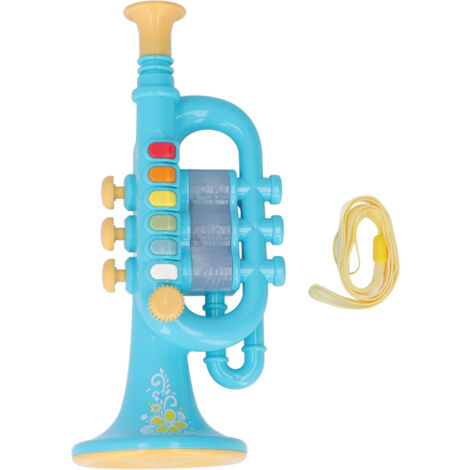 Petite Trompette Jouet Avec Cordon – Instrument à Souffler Pour Bébé 1-3 Ans, Rose